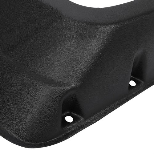 Black Extended Fender Flares with Hardware for Yamaha Viking VI 2014 2015-2023 PE