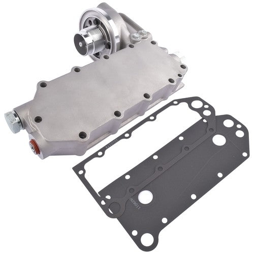 DURAFORCE Oil Cooler Cover Filter Head 3974325 for Cummins 6CT ISC QSC 8.3 ISL QSL 8.9L