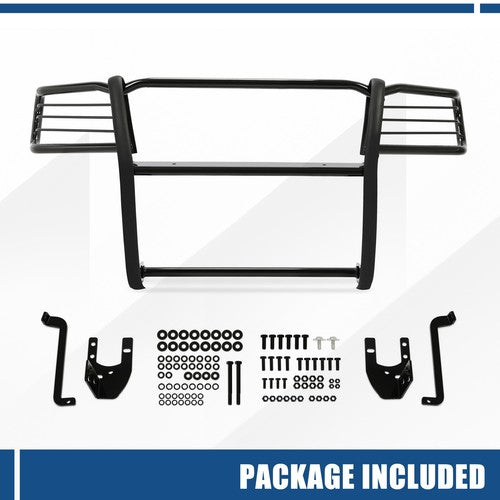 Brush Grille Guard Reinforcement Steel For Toyota Tacoma 2005 2015 Powder Coated