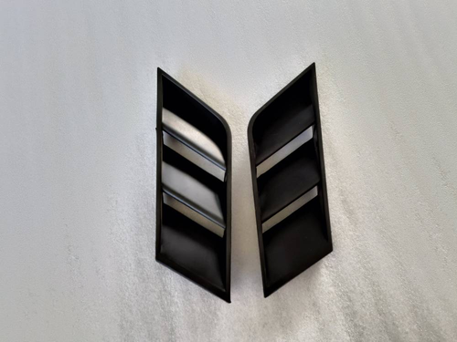 Fit 2017+ Nissan R35 GT-R GTR Rear Bumper Diffuser Vent Grille Left&Right