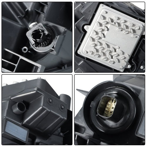 DURAFORCE Headlight LED For Cadillac Escalade Sport/Sport Platinum 2021-2024 Left Black
