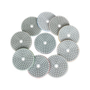 DURAFORCE Diamond Polishing Pads 3 inch Wet/Dry 10 Piece Set Granite Stone Concrete Marble