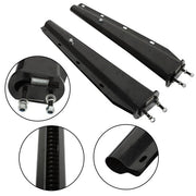 DURAFORCE Mud Flap Hanger Set 2.5" Bolt Pattern Spring Loaded Fits For Semi Truck 30"