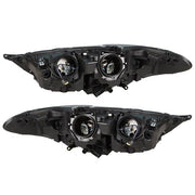 DURAFORCE LED DRL Headlight Assembly Headlamps Left+Right Side For Ford Fusion 2017-2019