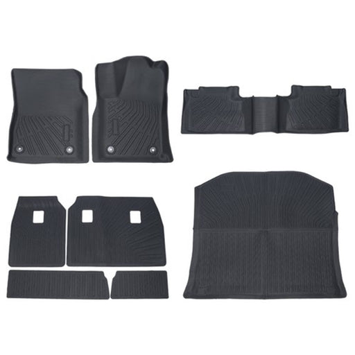 DURAFORCE Floor Mats Cargo Mat Backrest Mat Trunk Liner For 11-21 Jeep Grand Cherokee New