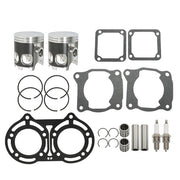 DURAFORCE For 1987-2006 Yamaha Banshee YFZ 350 64mm 64 Pro X Pistons Piston Set Gasket Kit
