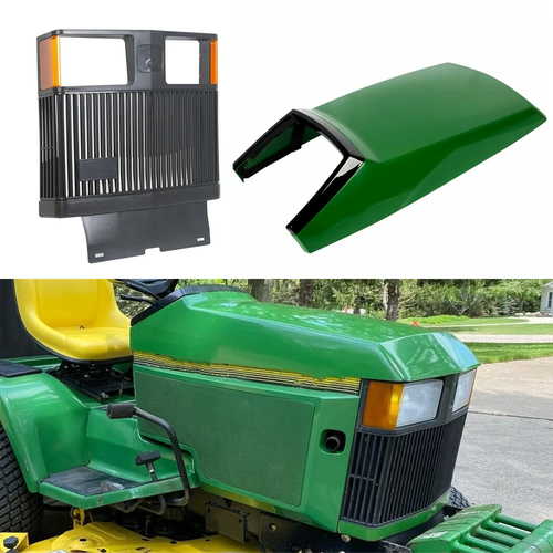 DURAFORCE For John Deere 415 425 445 455 Hood & Front Grille Replace for AM128986 AM116207