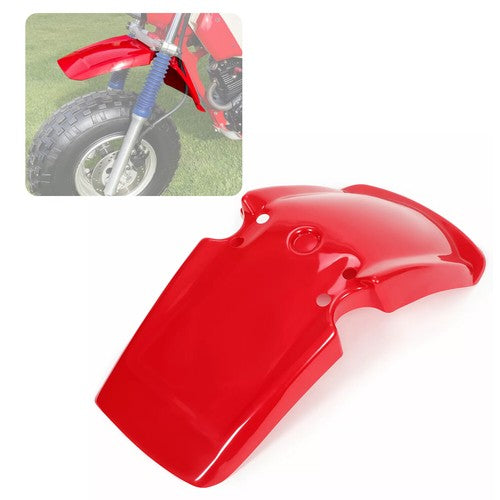 DURAFORCE ABS Plastic Front Fender Red for Honda ATC200X ATC 200 X 3-Wheeler 1983-1985