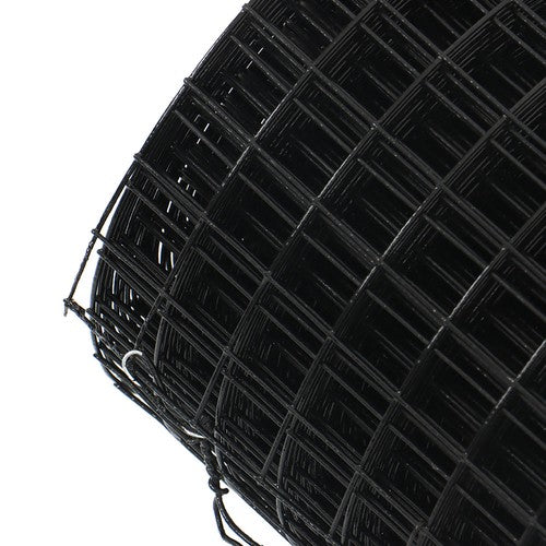 DURAFORCE Welded Wire Fence Vinyl Coated Chicken Rabbit Mesh 1"x1" 16 Gauge 24"x50'