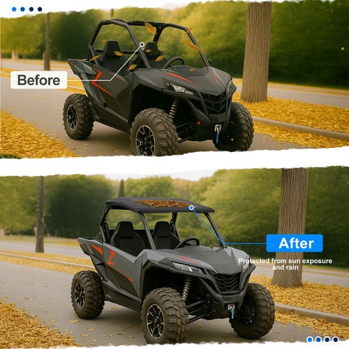 Aluminum Roof Top Shading Cover for CFMOTO ZForce 950 1000 HO Sport 20-2024