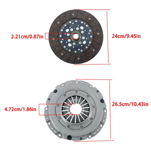 DURAFORCE Automotive Clutch Kit w/Kit Lube Pack Fit For Kia Sorento 2011 2.4L K70716-01