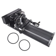 DURAFORCE 4 Wheel Rotary Axis Attachment 360° Rotation for 50W-130W CO2 Engraver Cutter