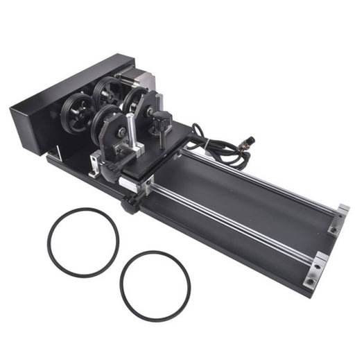 DURAFORCE 4 Wheel Rotary Axis Attachment 360° Rotation for 50W-130W CO2 Engraver Cutter
