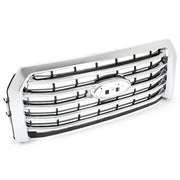 DURAFORCE FL3Z-8200-EA Chrome Front Upper Bumper Grille for Ford F-150 2015-2017