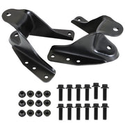 DURAFORCE 2Pcs Rear Leaf Spring Forward Shackle Bracket Hanger For 83-97 Ford F-250 F-350