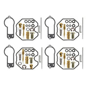 DURAFORCE Fit For Honda 1977-1978 CB750F / 1978 CB750K 4 Pcs Carburetor Rebuild Kit New