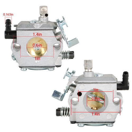 DURAFORCE Chainsaw Carburetor Kit 1118 120 0600 1118 120 0601 For Walbro WT-16B 028 028AV