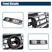 DURAFORCE Front Chrome Grille Assembly for 2020 2021 2022 for Volkswagen for VW Passat