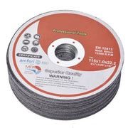 DURAFORCE 100 Pack 4-1/2"x.040"x7/8" Cut-off Wheel - Metal & Stainless Steel Cutting Discs