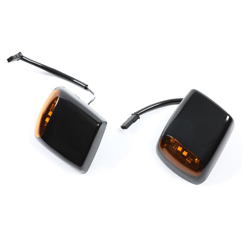 Amber Cab Roof Marker LED Lights for 2015-2019 Chevy Silverado GMC 2500HD 3500HD