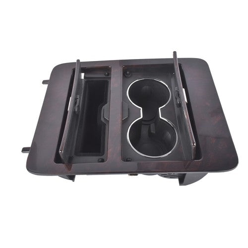 DURAFORCE New Console Cup Holder Woodgrain for Chevrolet Silverado 2500HD 3500HD 2007-2014
