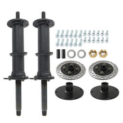 DURAFORCE New Fit For 7 Inch and 8 Inch wheels 40 Inch Rear Axle Kit with 4 Stud Hub USA