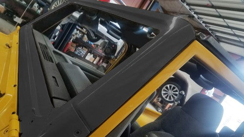 Black Front Windshield Frame for 2003-2006 Jeep Wrangler TJ 55395014AB