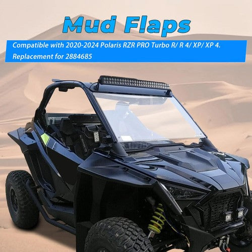 Full Coverage Fender Flares for Polaris RZR Pro XP Pro R Turbo R 2020-2024