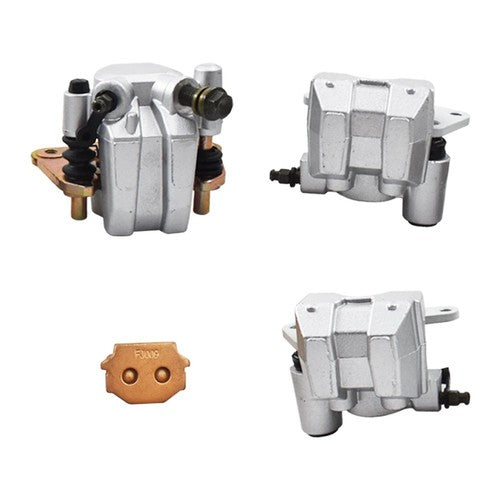 DURAFORCE Front Rear Brake Calipers for Suzuki Vinson 500 LTA 500 LT-F500 2002-2007 w/Pad