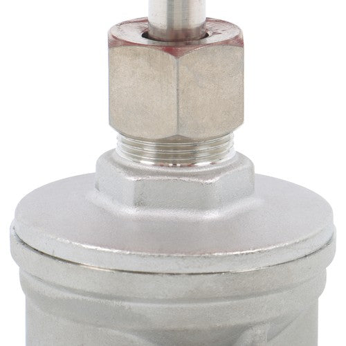 DURAFORCE Stainless Steel Gate Valve 1-1/2" NPT Female Rotary Sluice Valve With Wheel Hand