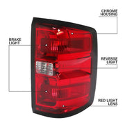 DURAFORCE Tail Light Brake Lamp Passenger Side For Chevy Silverado 1500 2014-2019 2018 DOT