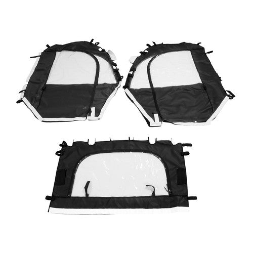 PVC Soft Doors Cab Enclosure Rear Window for Kubota RTV400 RTV450 2008 2021