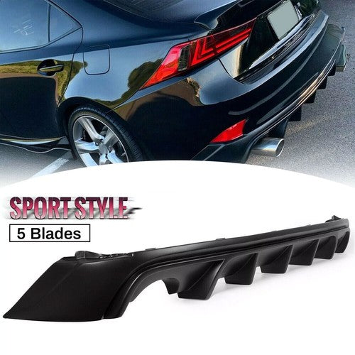 DURAFORCE For 2014-2016 Lexus IS250 IS350 IS200T F Sport Rear Lower Diffuser Lip Splitter