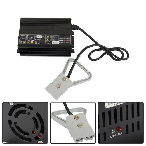 DURAFORCE 24V Floor Scrubber, Pallet Jack Battery Charger w/ 175A Rating SB175 Connector