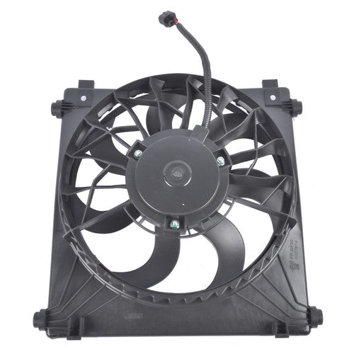 DURAFORCE Left Side Engine Radiator Cooling Fan Assembly with Shroud for Tesla S 2012-2020