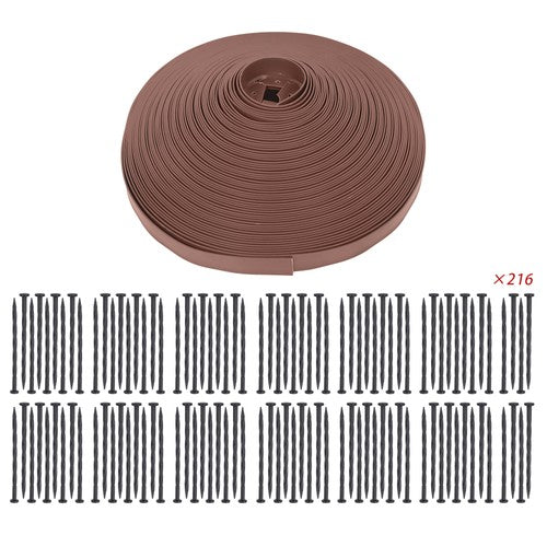 DURAFORCE 2 inches high 246 feet Garden edge lawn grass stone isolation strip