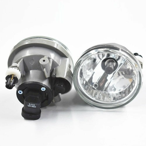 DURAFORCE Clear Lens Front Bumper Driving Fog Lights w/Bulbs For Toyota Prius Echo