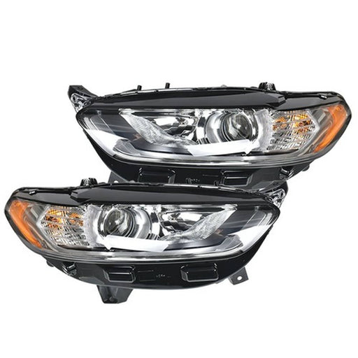 DURAFORCE Left&Right Side Headlamps Headlight For Ford Fusion 2013-2016 DS7Z13008A