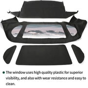 DURAFORCE For Mercedes R129 300SL SL500 600 90-02 Convertible Soft Top w/ Plastic Windows