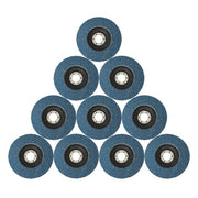 DURAFORCE 10× 5" 125mm Premium Zirconia Flap Disc Grit40/ Wheel Angle Grinder Sanding Disk