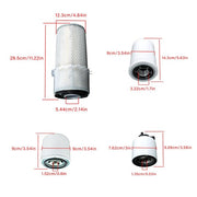 DURAFORCE Maintenance Filter Kit For Bobcat T140 773 S175 Air Hydraulic Fuel Oil Filter