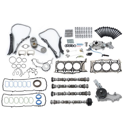 DURAFORCE 5184332AA Camshaft Rocker Arms Lifters Timing Chain Kit For Jeep Wrangler 12-16