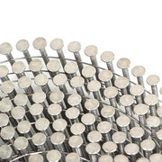 DURAFORCE 3600Pcs 15 Degree Wire Coil 1-1/4” ×.09” Ring Shank Stainless Steel Siding Nails