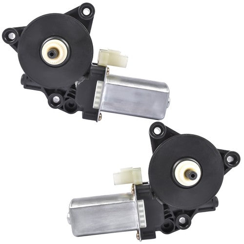 DURAFORCE Rear Left and Right Power Window Regulator Motors for Hyundai Tucson 2016-2022