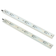 DURAFORCE 1 Pair of 24In Locking Drawer Slides Full Extension & Lock 150 lb Load Capacity