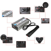 DURAFORCE Golf Cart 48V 6A Battery Charger Star For EZGO Club Car DS TXT RXV Yamaha