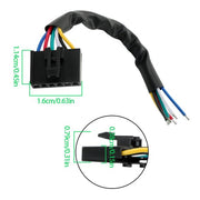 DURAFORCE For Polaris Ignition Key Switch Pigtail Harness Plug Repair Kit 4010390 Blazer