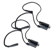 DURAFORCE Ignition Coil & Spark Plug Cap×2 Fit For Honda VT600C VT600Cd Shadow VLX 88-07