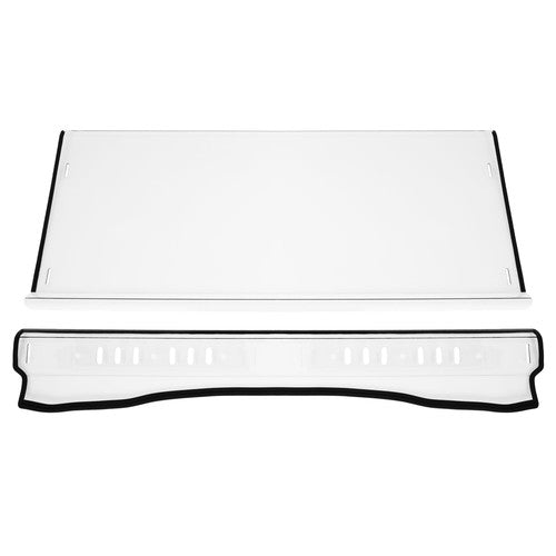 3 In 1 Flip Front Clear Windshield Vented For Kawasaki Mule Pro FXT