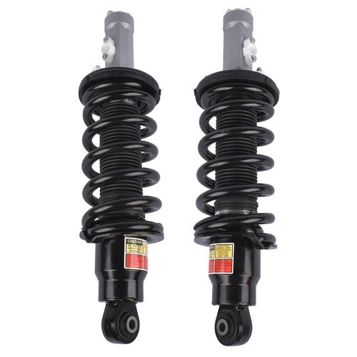 DURAFORCE 2Pcs Front Hydraulic Shock Strut Coil Spring Assys for Infiniti QX56 QX80 11-21